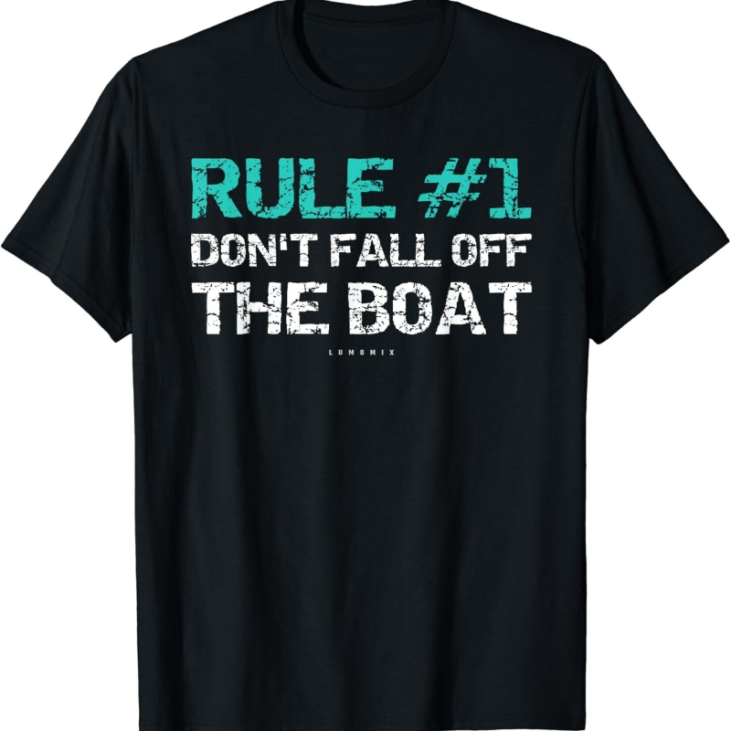 

Funny - Rule _1 Don_t Fall Off The Unisex T-shirt