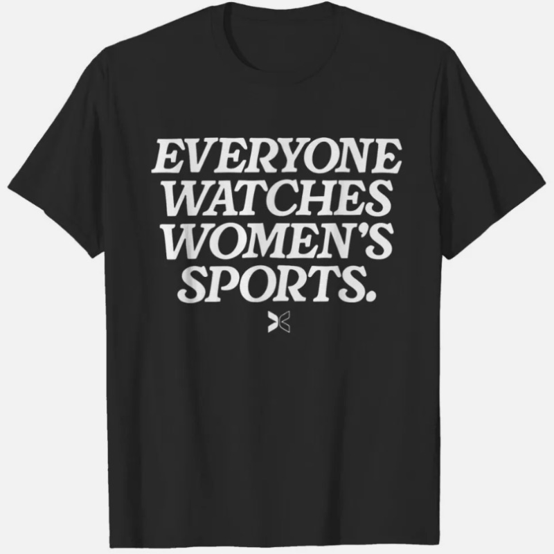 

Everyone Watches Womens T-shirt For Fans Soft Breathable Mens Print T-shirt Cotton