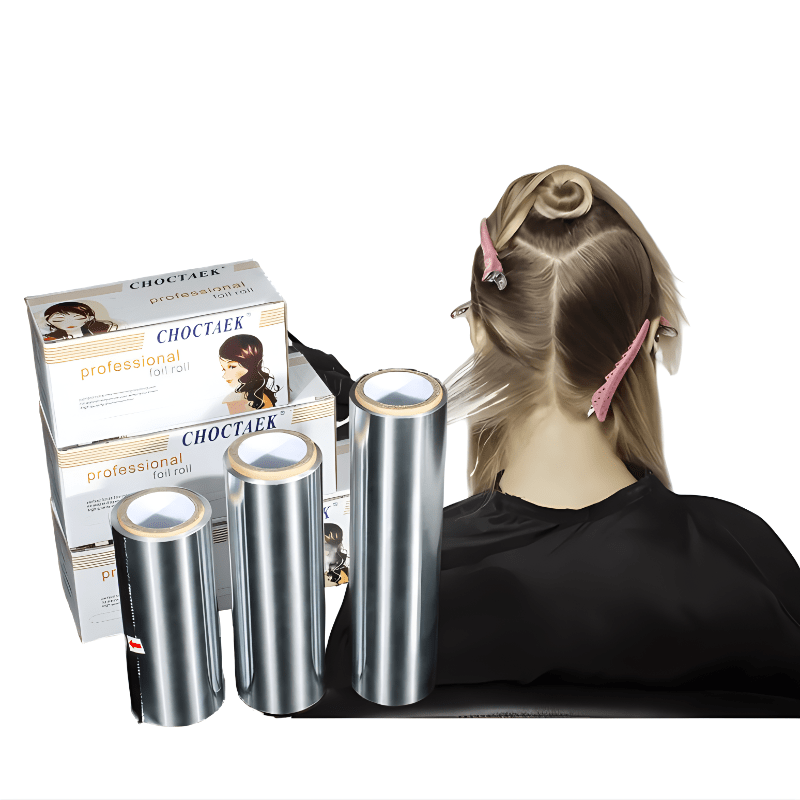 

Professional Hair Coloring Foil Kit - 3 Sizes, Salon-grade Aluminum Foil Sheets For Precise Hair Dyeing, Bleaching, And Styling, Normal Hair , & Accessories Set - Multi- & Easy Application