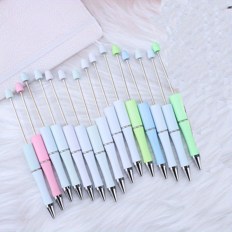 TEMU 15pcs Color-changing Handmade Beading Pen Plastic Light-sensitive Color-changing Beading Pen Light-sensitive Beading Pen, Back To School Office