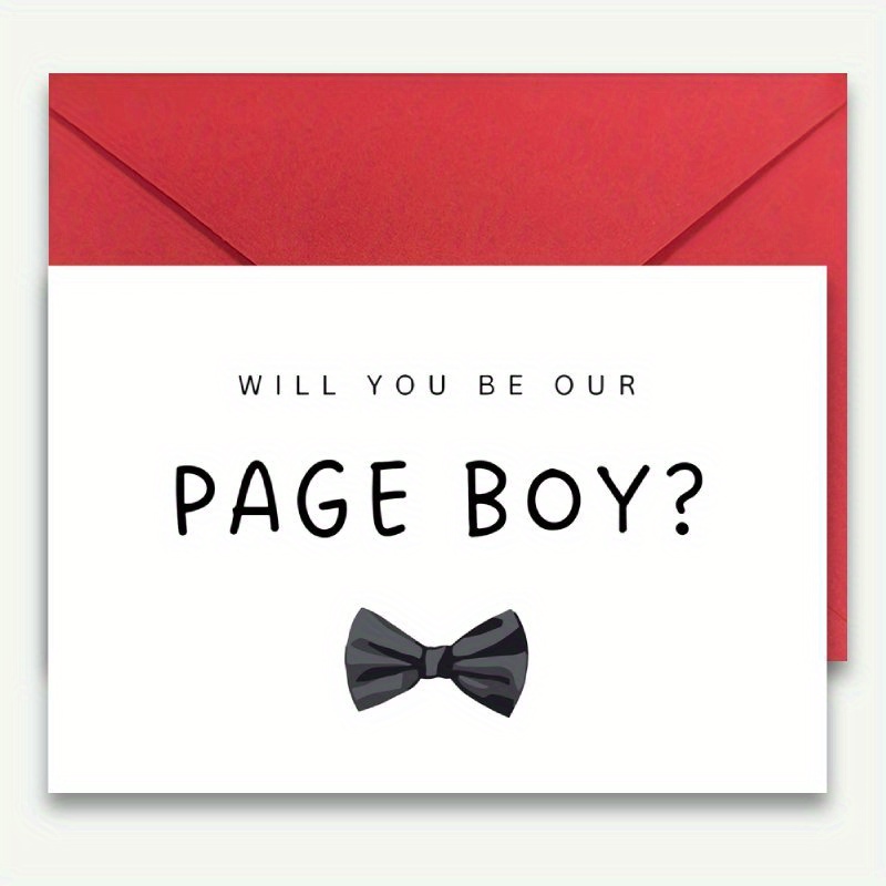 TEMU 1pc "will You Be Our Flower Girl?" Card, Flower Girl Invitation Card, Flower Girl Wedding Invitation, Wedding Greeting Card