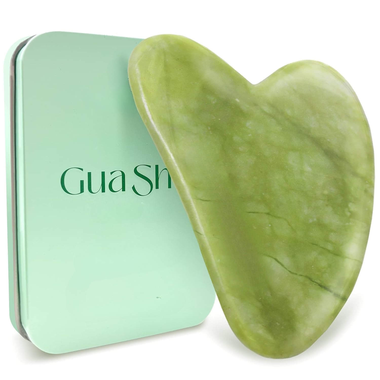 

Gua Sha Facial Tools - Massage Tool - Jawline - Face Sculpting Tool For Your Skincare Routine - Jade Gua Sha