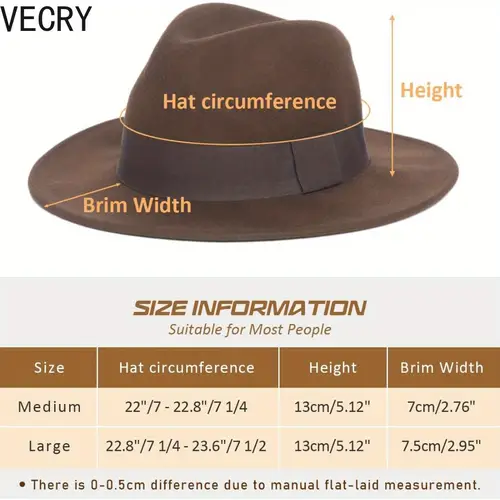 1pc fedora hat for men dress wide brim trilby hats