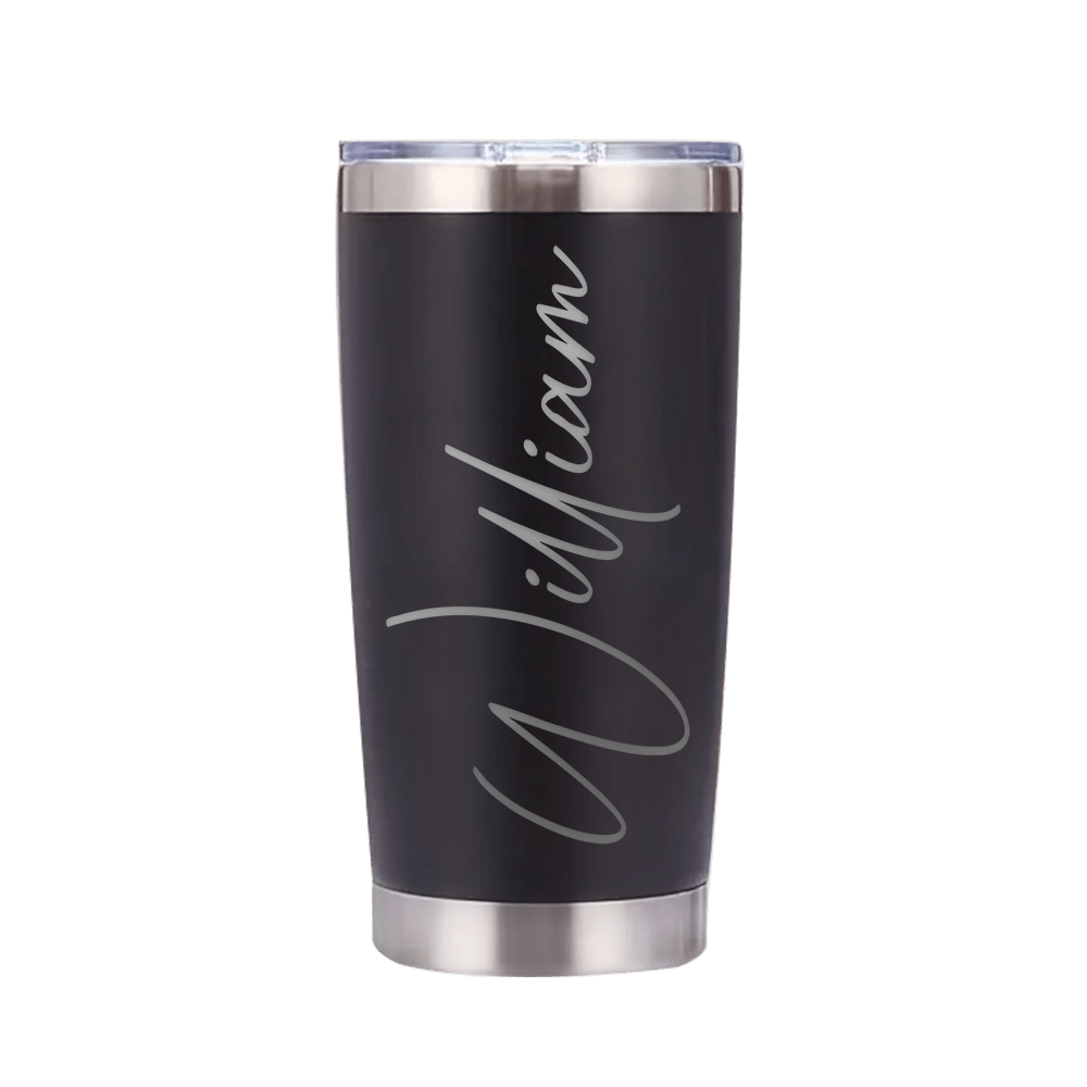 Image of (customized Style) 1pc Custom 590ml/20oz Stainless Cup, Gift, Customized Stainless Steel Insulated Water Bottle, Coffee Cup, Travel, Outdoor Activities, Fitness Training, Sports, Car Driving, Etc