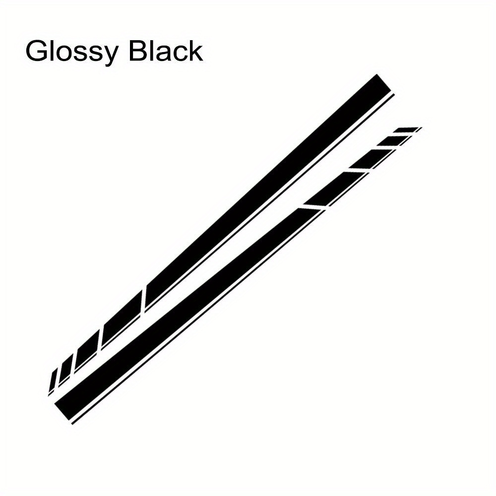 2pcs Car Door Side Stickers For T3 T4 T5 Van Long Line Graphics Vinyl Decals Additions