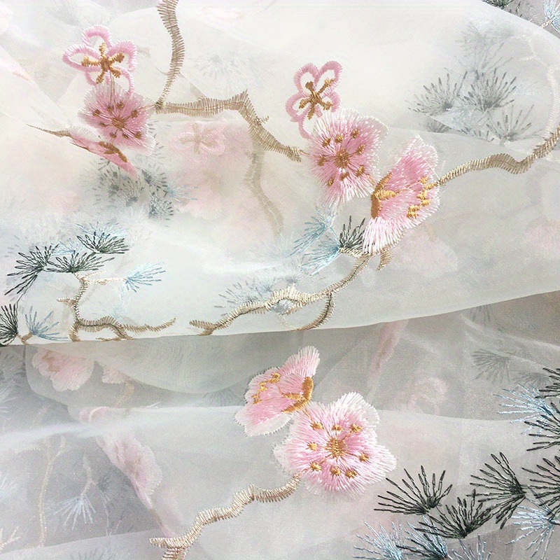 Lot De 10 Écussons Dentelle Organza Brodée Noire Avec Perles Et Fleurs - À Coudre Pour Vêtements Et Décoration écussons Brodés Organza Noir Perles Fleurs