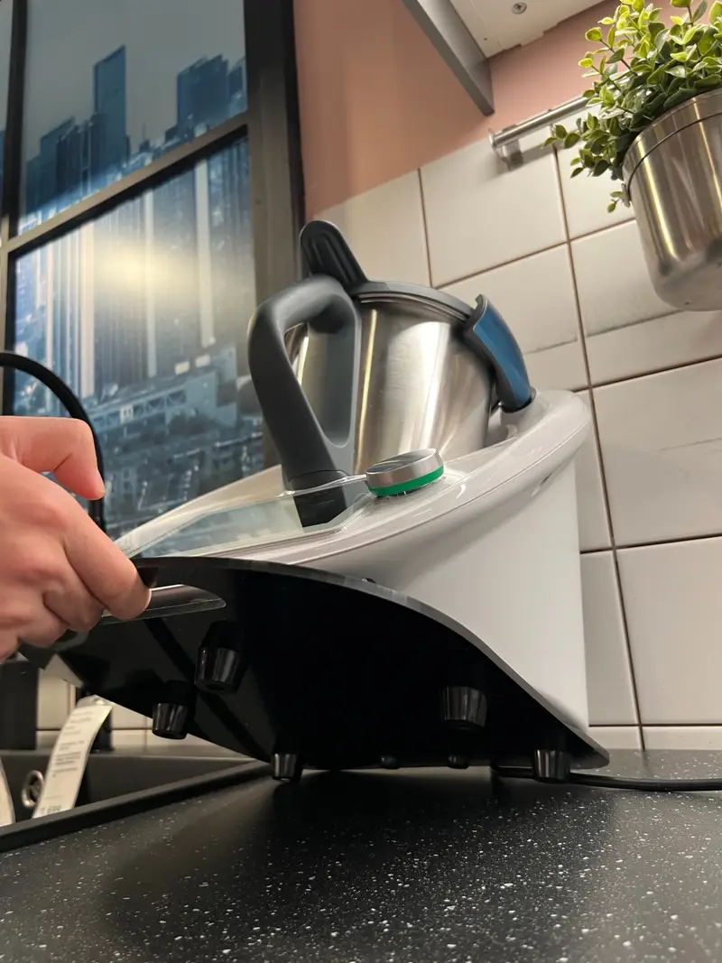 популярный 1 шт. акриловая противоскользящая подложка для блендера TM5 TM6, не контактирующая с продуктами, для поверхности, с крепежными винтами, детали 3