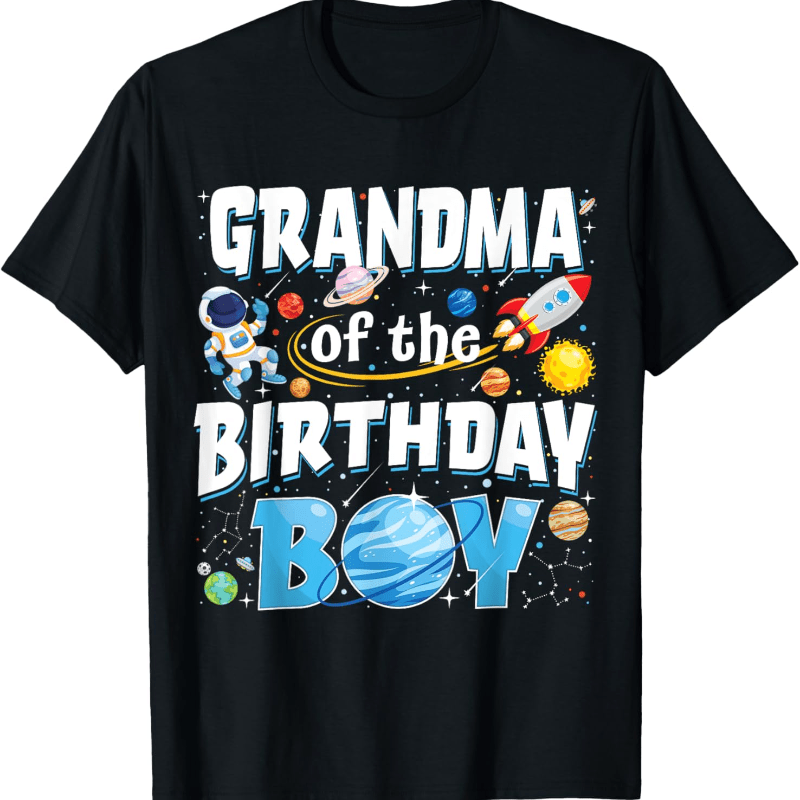 

Grandma Of The Birthday Planets T-shirt