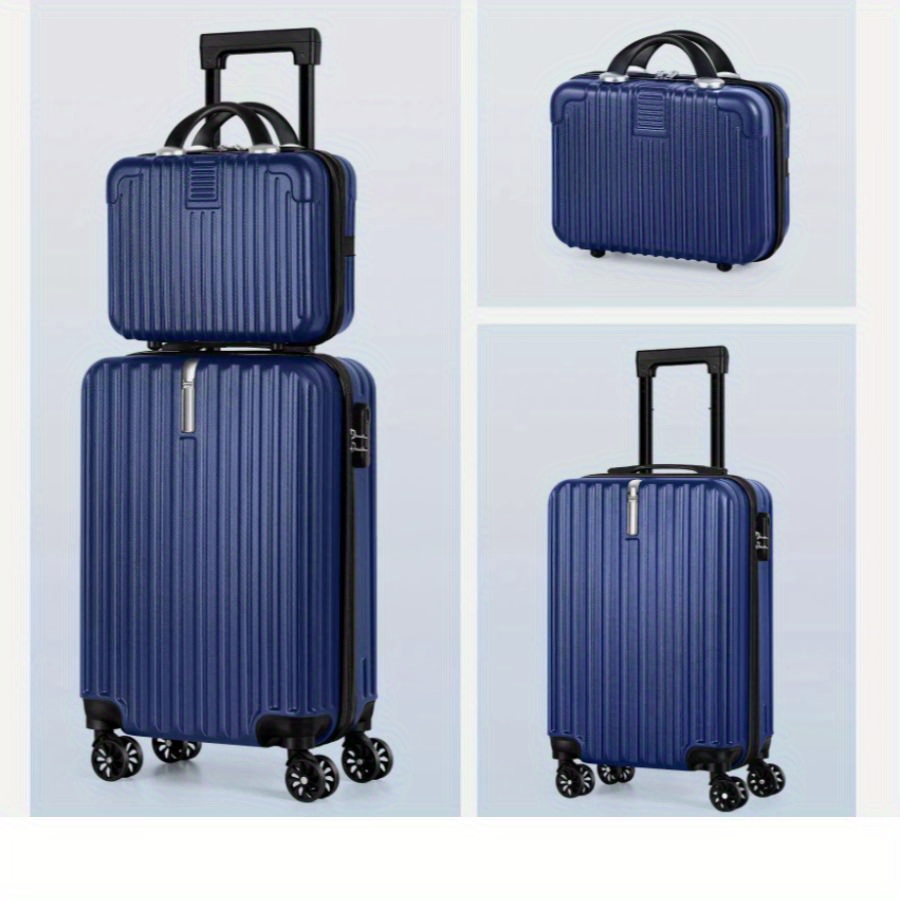 piece luggage set hardside spinner suitcase carry luggage Temu
