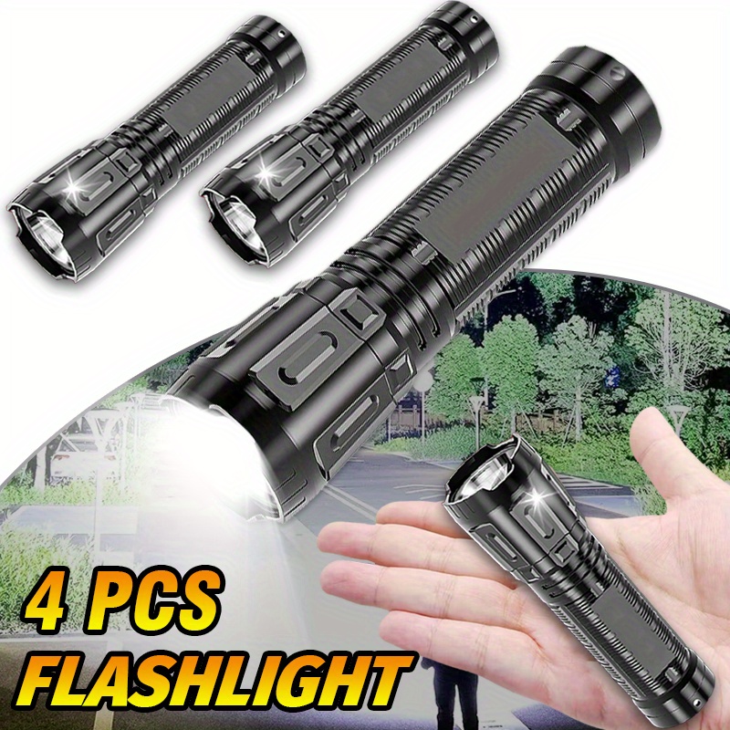 Torcia Portatile Con Moschettone E LED COB - Foto 8