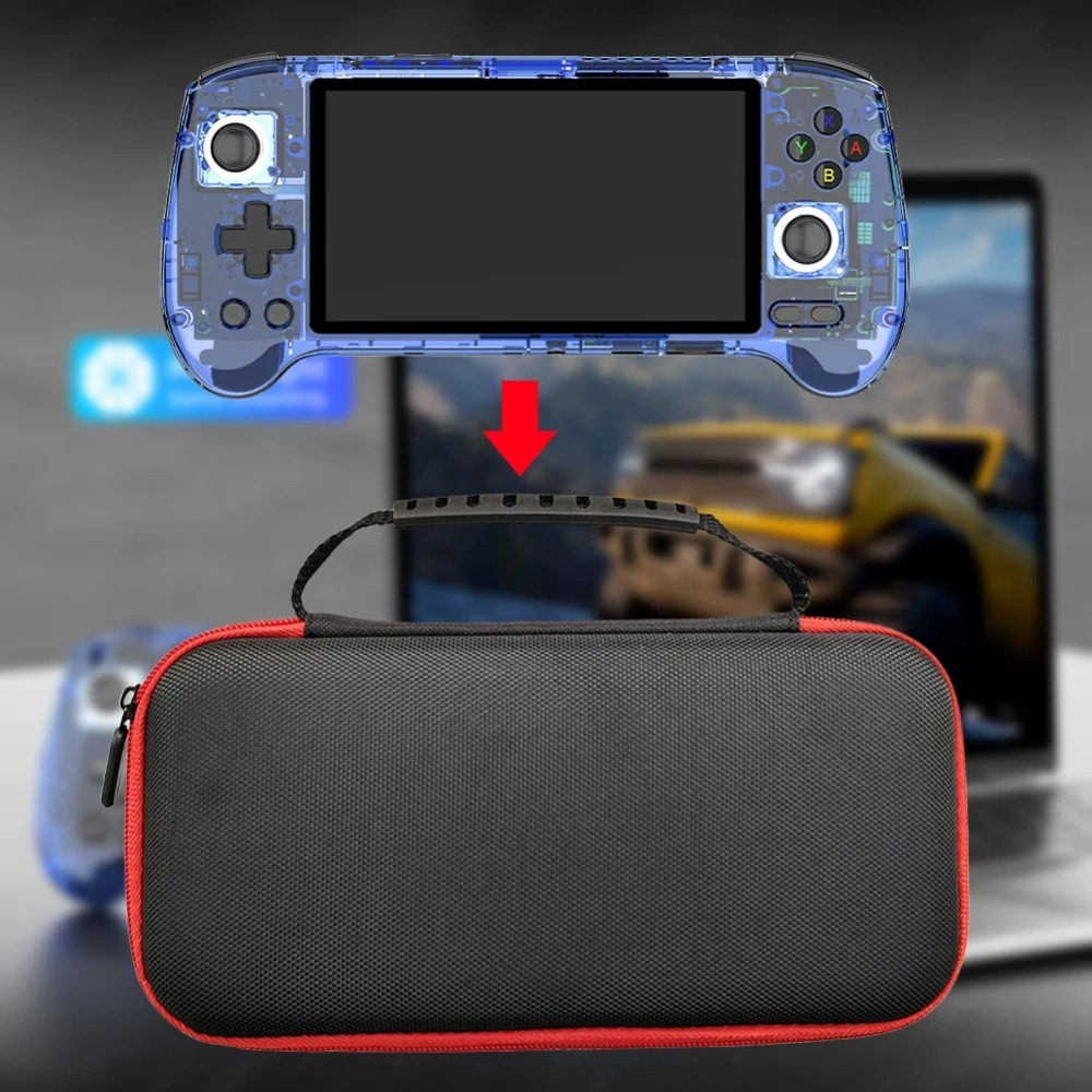 Étui De Transport Rigide EVA Pour Anbernic RG557/RG556 – Protection Robuste, Compact, Rangement Pour Console Rétro Et Accessoires