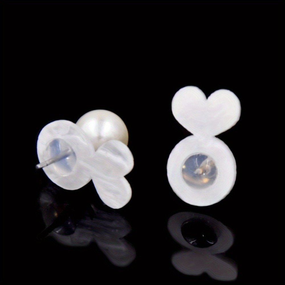 

7/12pcs Rubber Earring Backs For Ears Invisible Hold For And Heavy Earrings, Earring Lifters Heavy Earring Support Backs