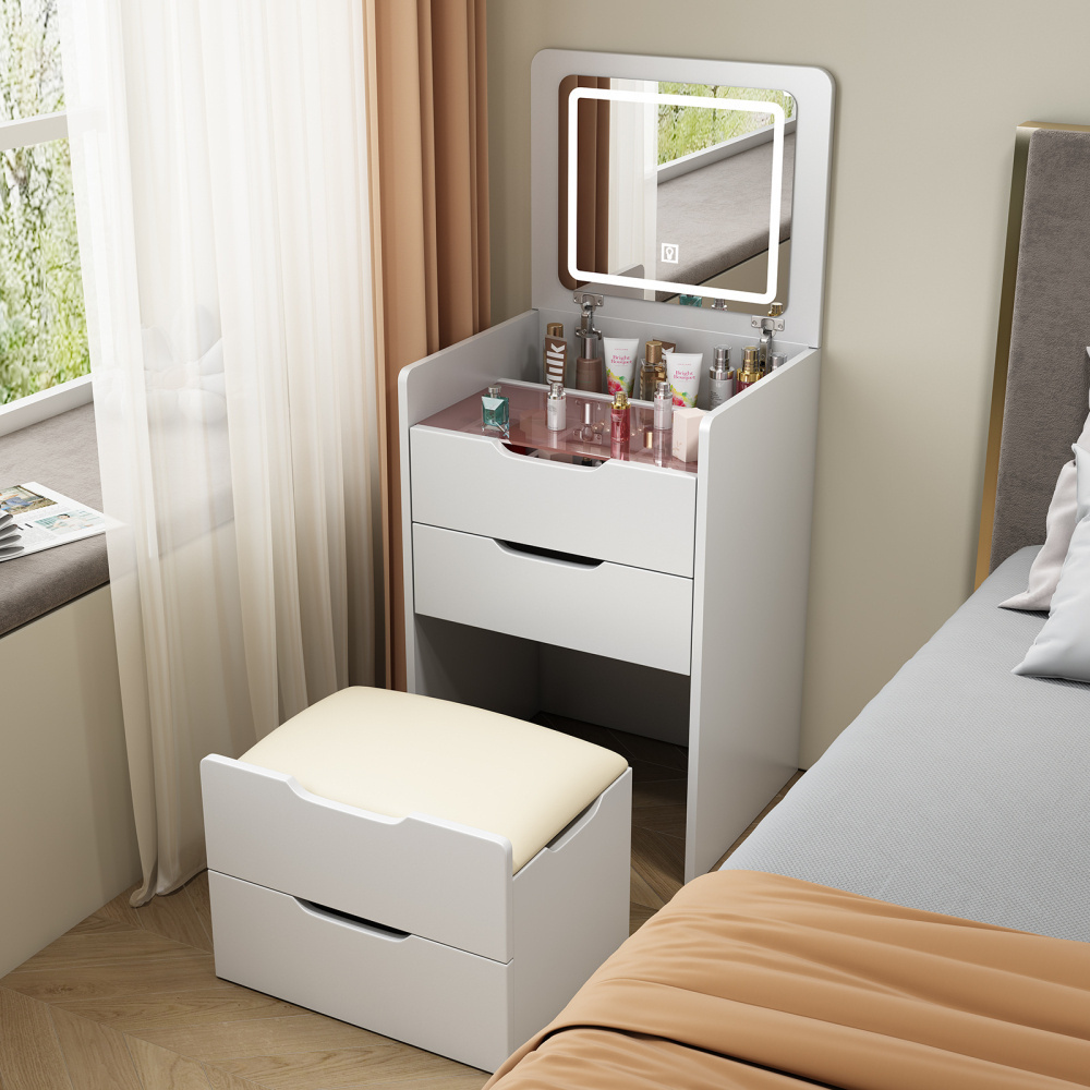 

Dressing Folding Top , Suitable For Small , Dressing Table () , Dressing 3 Drawers, , Dressing Table