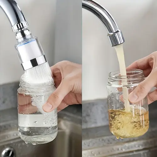 1pc water purification faucet attachment advanced filtration for clean drinking water fits homes hotels rvs