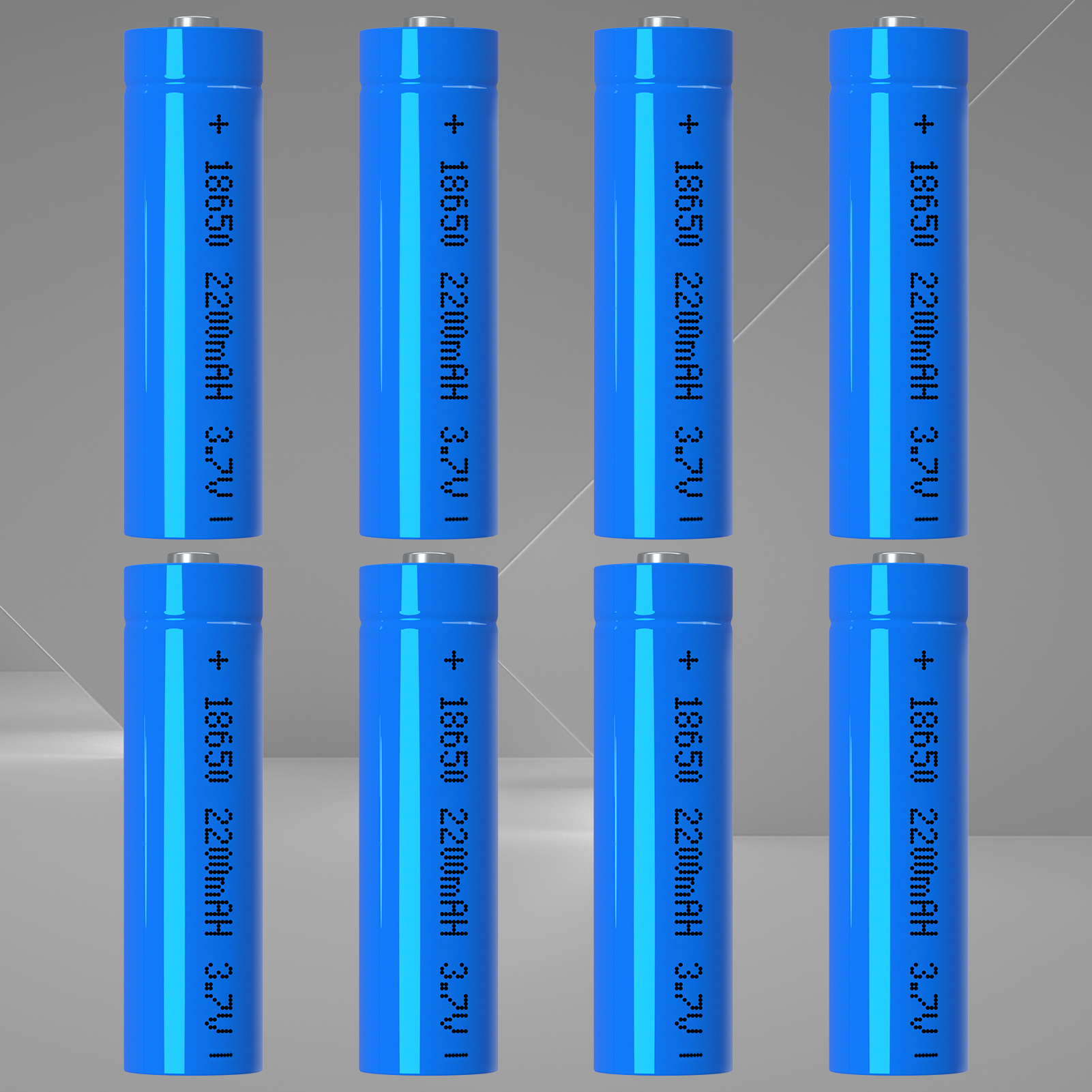 סוללת 18650 נטענת בקיבולת גבוהה 2200mAh - טעינה ב-USB, אידיאלית לפנסים, מאווררים, אורות סולאריים ופנסים - מושלמת לשימוש בבית או בנסיעות פרטים 0