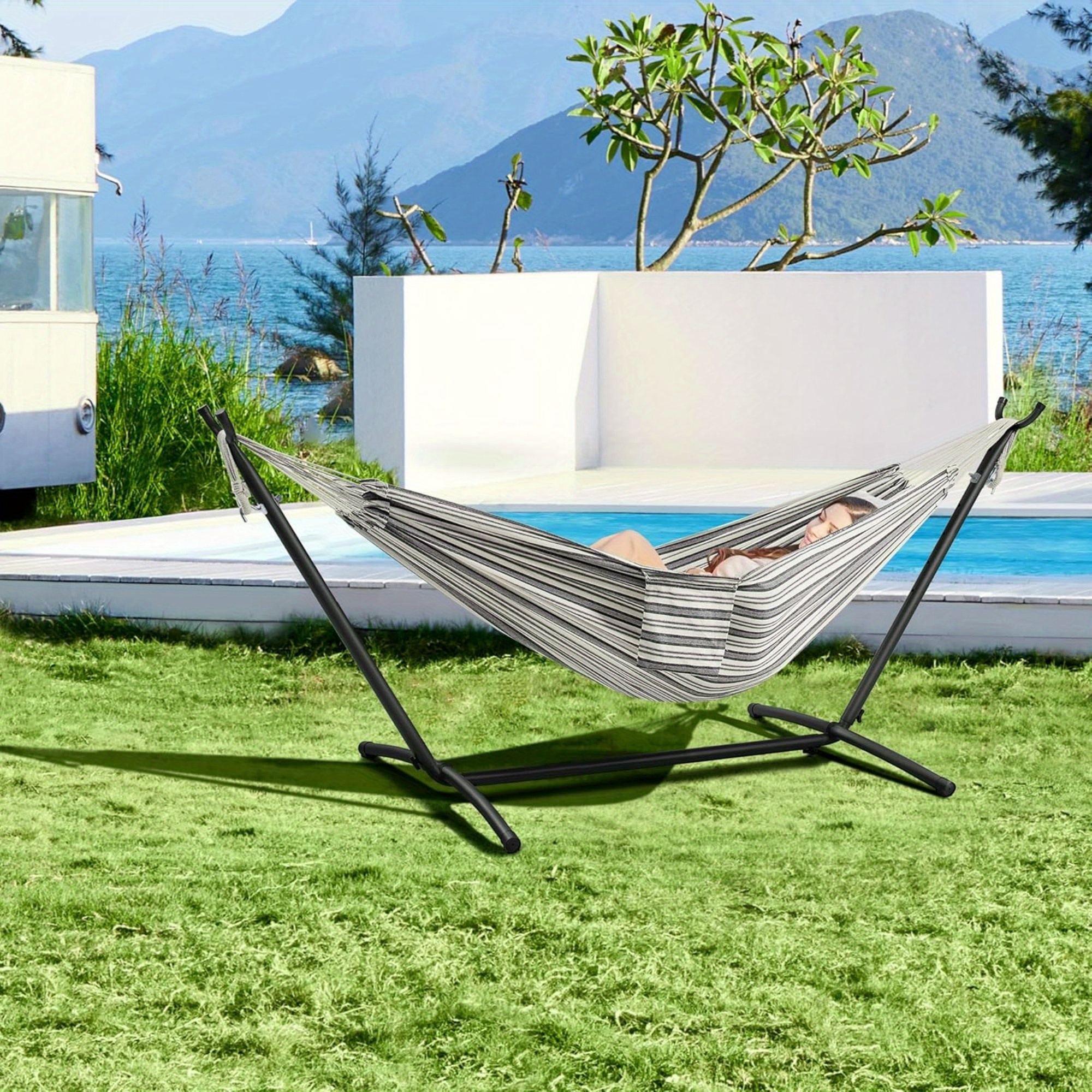 Hammock w stand best sale