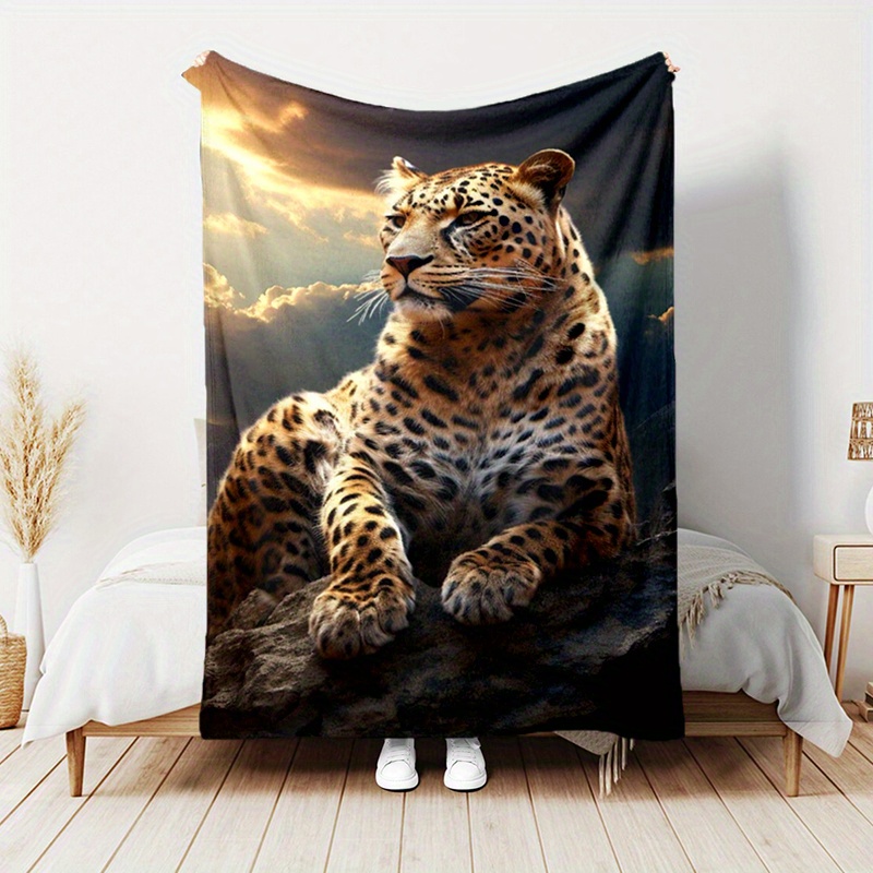 

- Flannel Blanket - , & Washable For On Sofa, Bed, Or