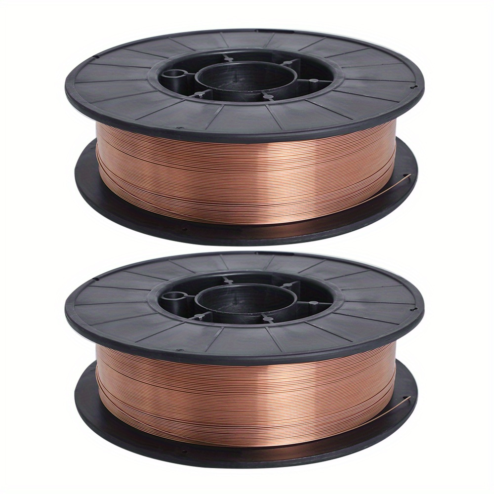 

Steel Mig Welding Wire Er70s-6 10-lb Spool 0.035 Inch (0.9mm) Pack Of 2 Rolls