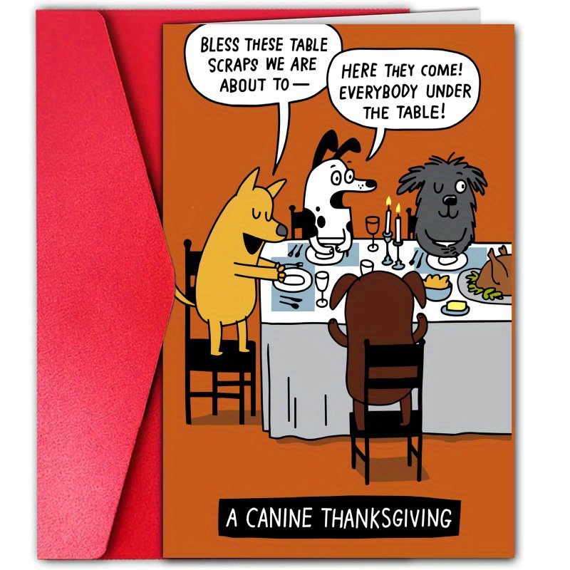 

Charming Canine - Perfect For Family & Friends, High-quality Paper Greeting Card