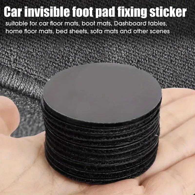 10pcs double sided   carpet grippers strong invisible traceless stickers for home floor mats and auto carpets details 1