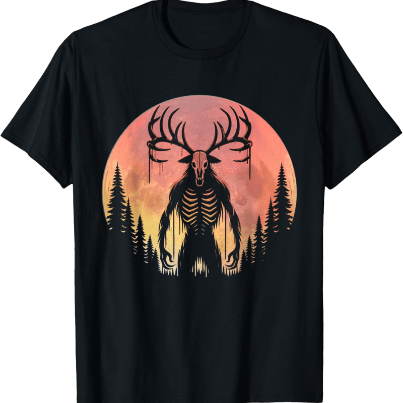 

Classic Art Funny Wendigo Portrait Aesthetic Monsters