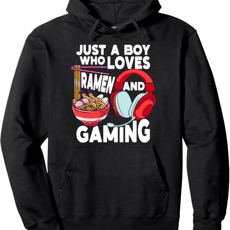 

Ramen And Gaming Japan Anime Video Game Hooded Sweatshirt, Sweatshirt, Crew Neck Sweatshirt, , Breathable, Casual Hooded Sweatshirt, , Casual