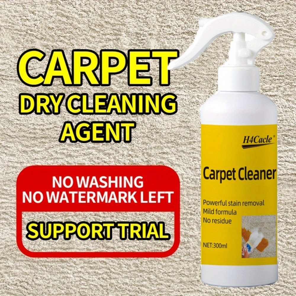   carpet cleaner spray fabric indoor use ph neutral     stain remover for upholstery sofa curtains blankets dry cleaning solution safe for maternity pets 300ml details 0