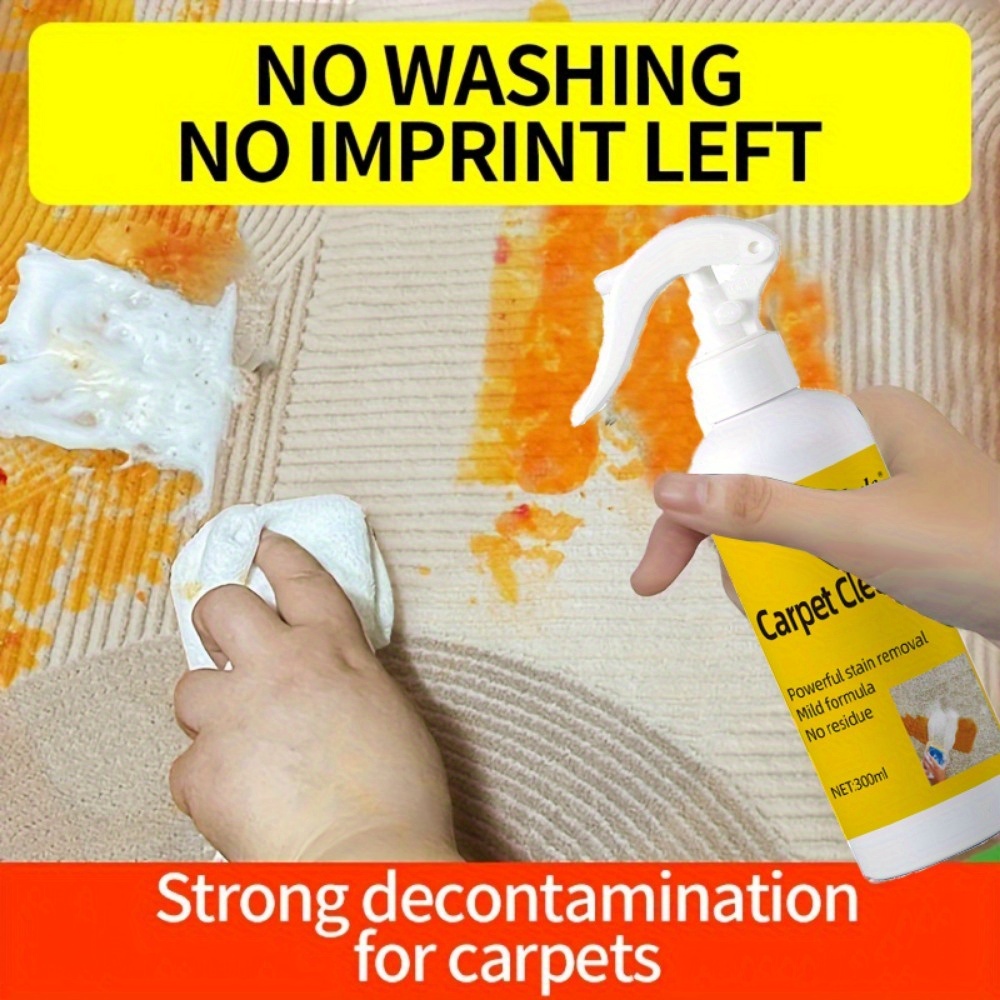   carpet cleaner spray fabric indoor use ph neutral     stain remover for upholstery sofa curtains blankets dry cleaning solution safe for maternity pets 300ml details 10