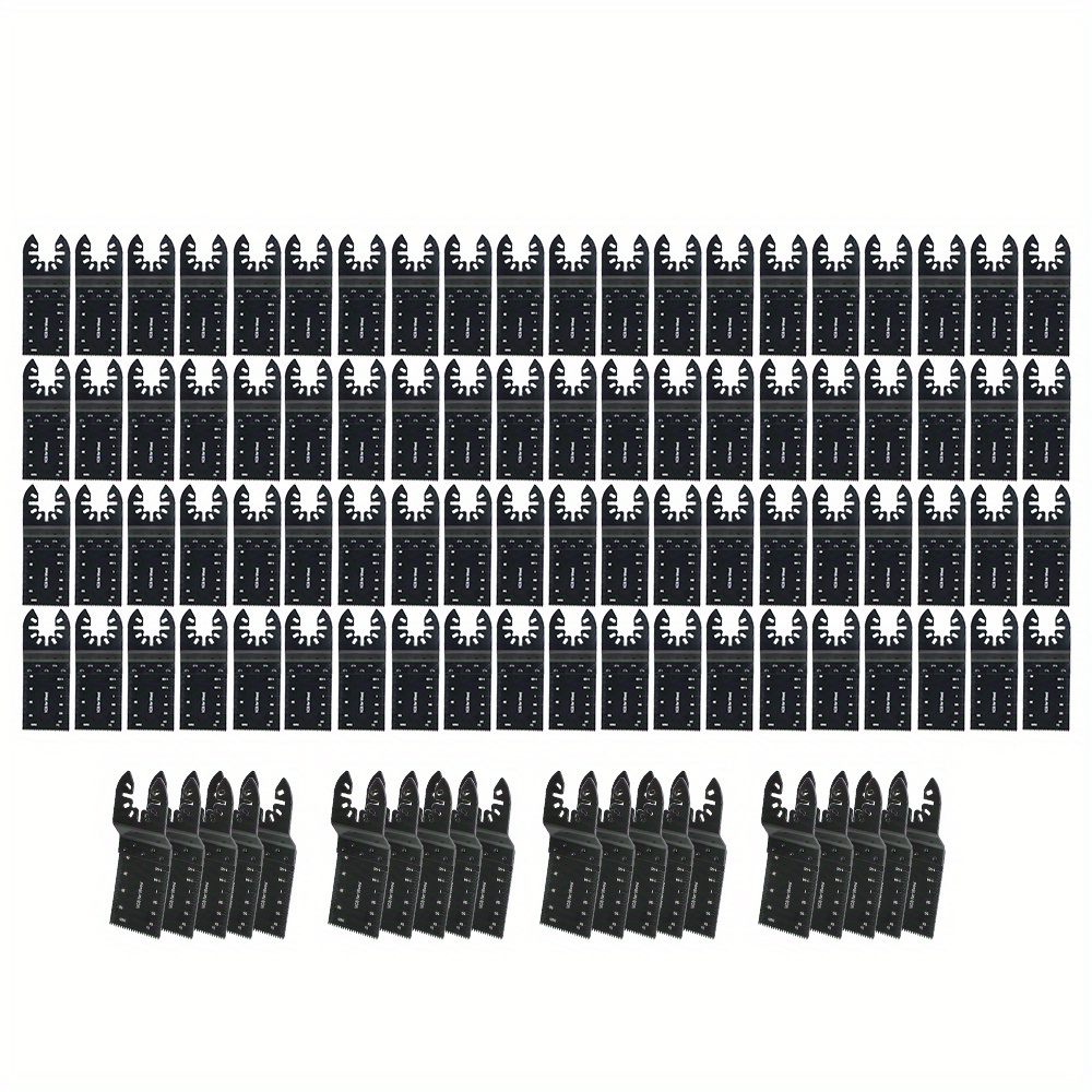 

100pcs Oscillating Tool Blades, Professional Universal Oscillating Saw Blades