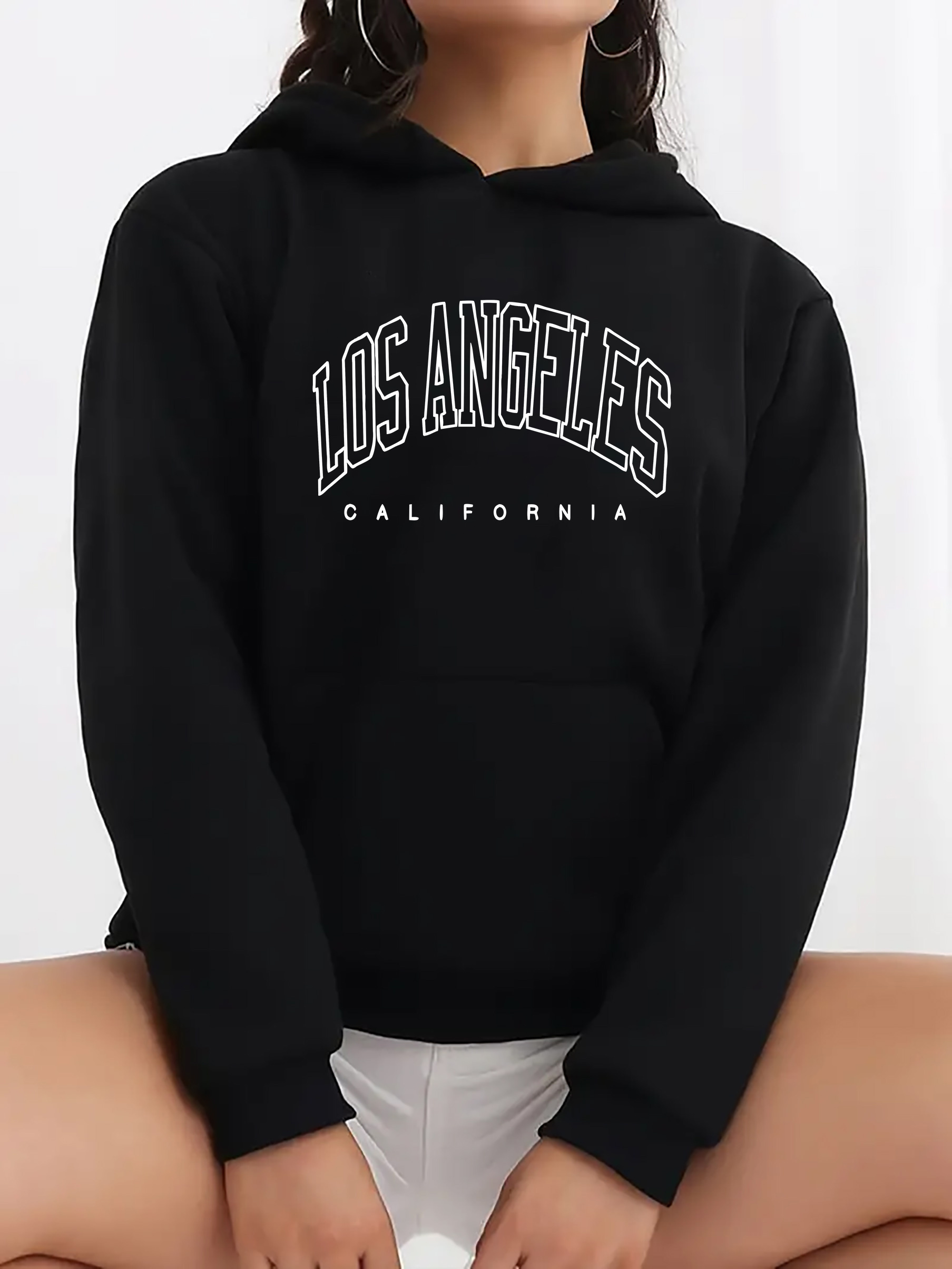 ángeles California Sudaderas Para Mujer Bonitas Sudadera Lisa