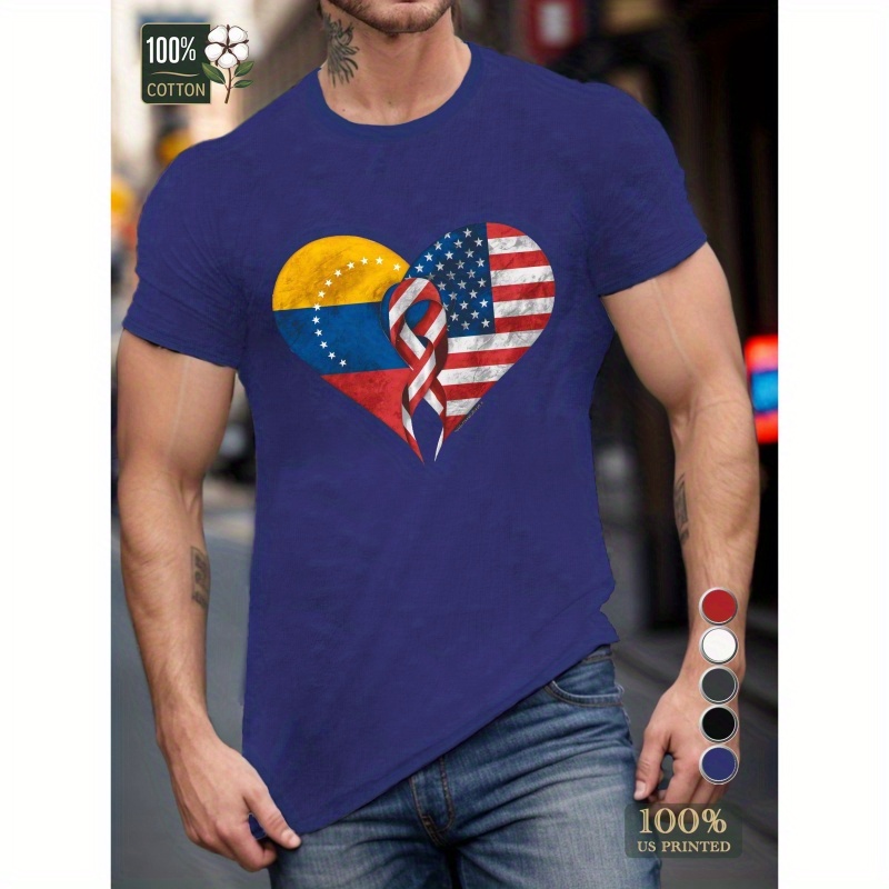 

Venezuela Cotton Men's Tshirt Comfort Fit