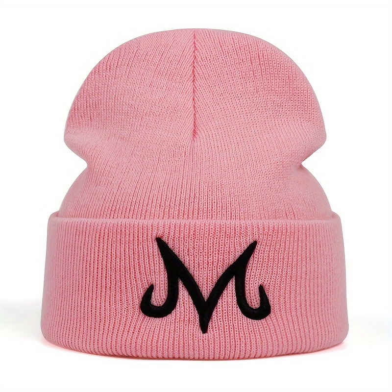 

1-3pcs M Letter Men's Knitted Hat, Warm Winter Hat, Ideal For Wedding, Gift Giving