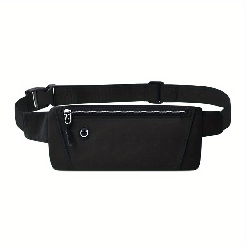 Image of Slim Running Waist Bag, Perfect For Storing Your Phone While Exercising - Ideal For Outdoor Running, Cycling, And Jogging, Suitable For Men And Women