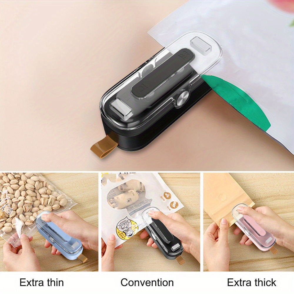 é* Scelleuse thermique portative, Scelleuse de sacs mini, Scelleuse de  sacs en plastique, Scelleuse sous vide portable pour sacs