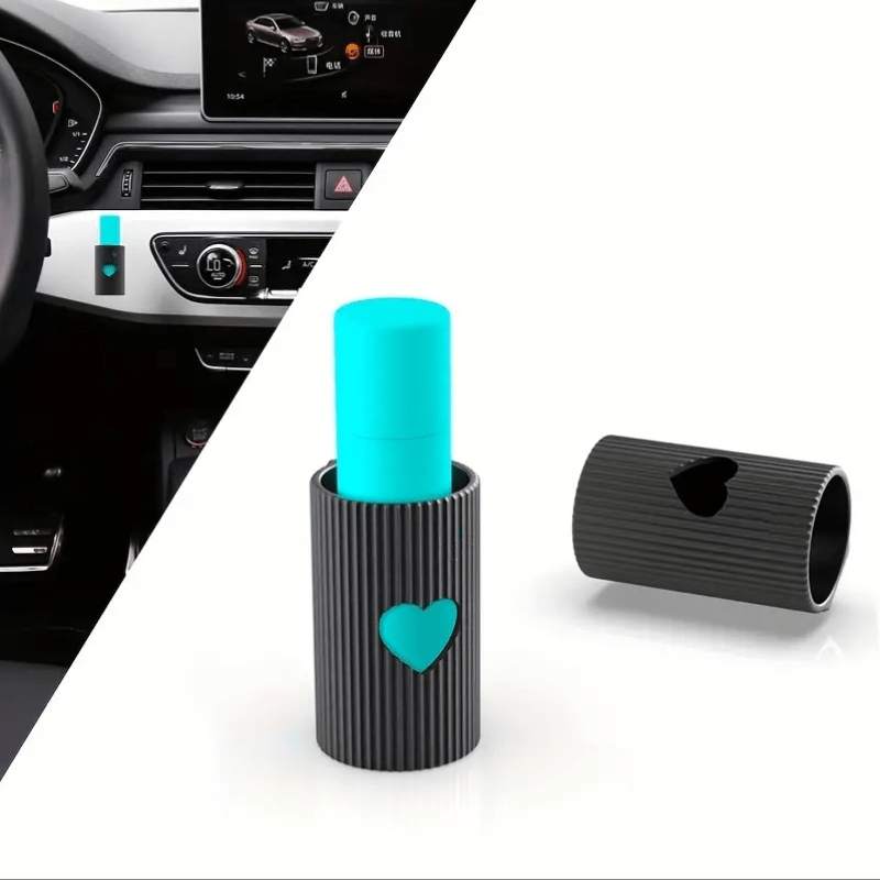 

Car Lip Balm Holder - Upright Lip Balm Holder For Women' Interior Accessories, Heart-shaped Lip Balm Holder For Car