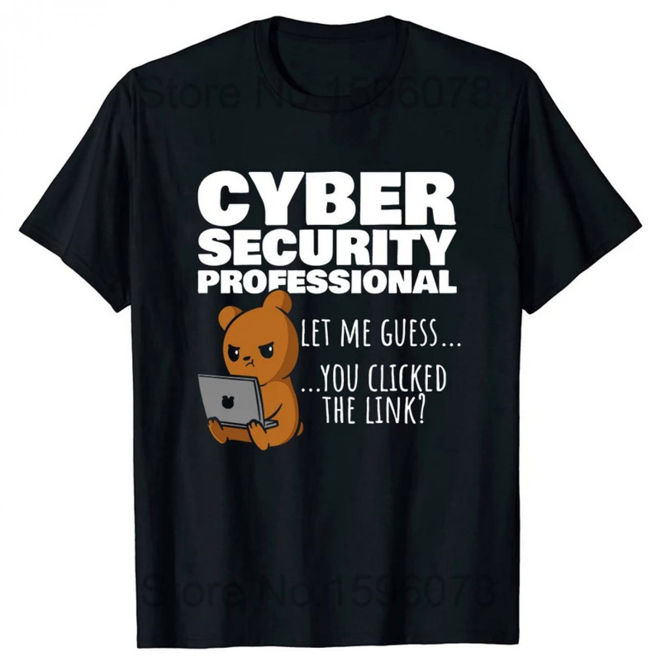 

1 Pc, 100% Cotton T-shirt, Fun Programmer Top Streetwear Security Hacker Cyber Hacker Birthday Gift For Men