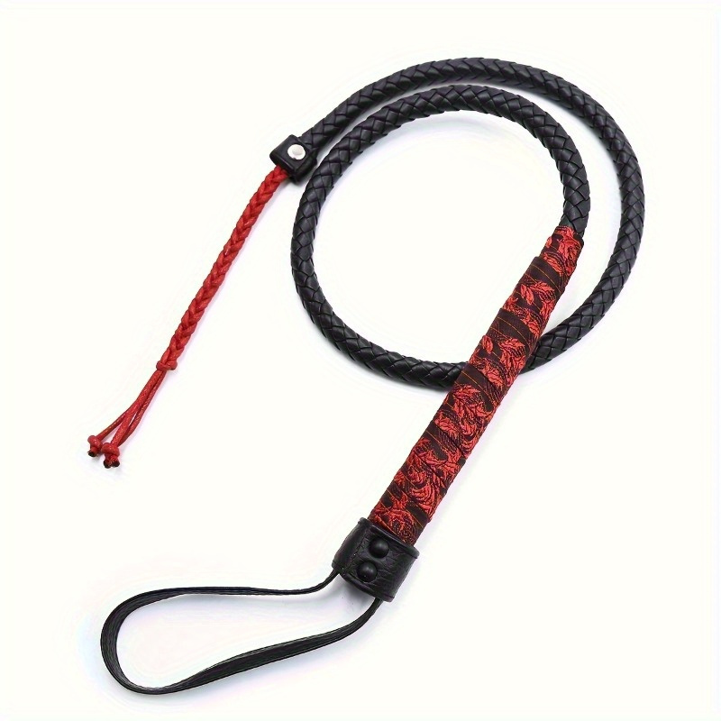 

1pc Pu Leather Equestrian Whip - Horse Riding Crop For Training And - , Horse Riding Whip, Ideal Gift For Equestrians