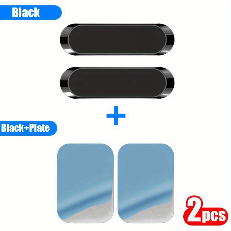 TEMU Magnetic Car Phone Holder 2pcs Magnetic Phone Holder Cell Phone Holder Gps Phone Holder For All Model Phone
