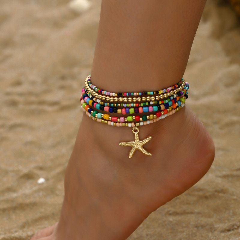 

- Starfish Pendant - Alloy Foot Jewelry,