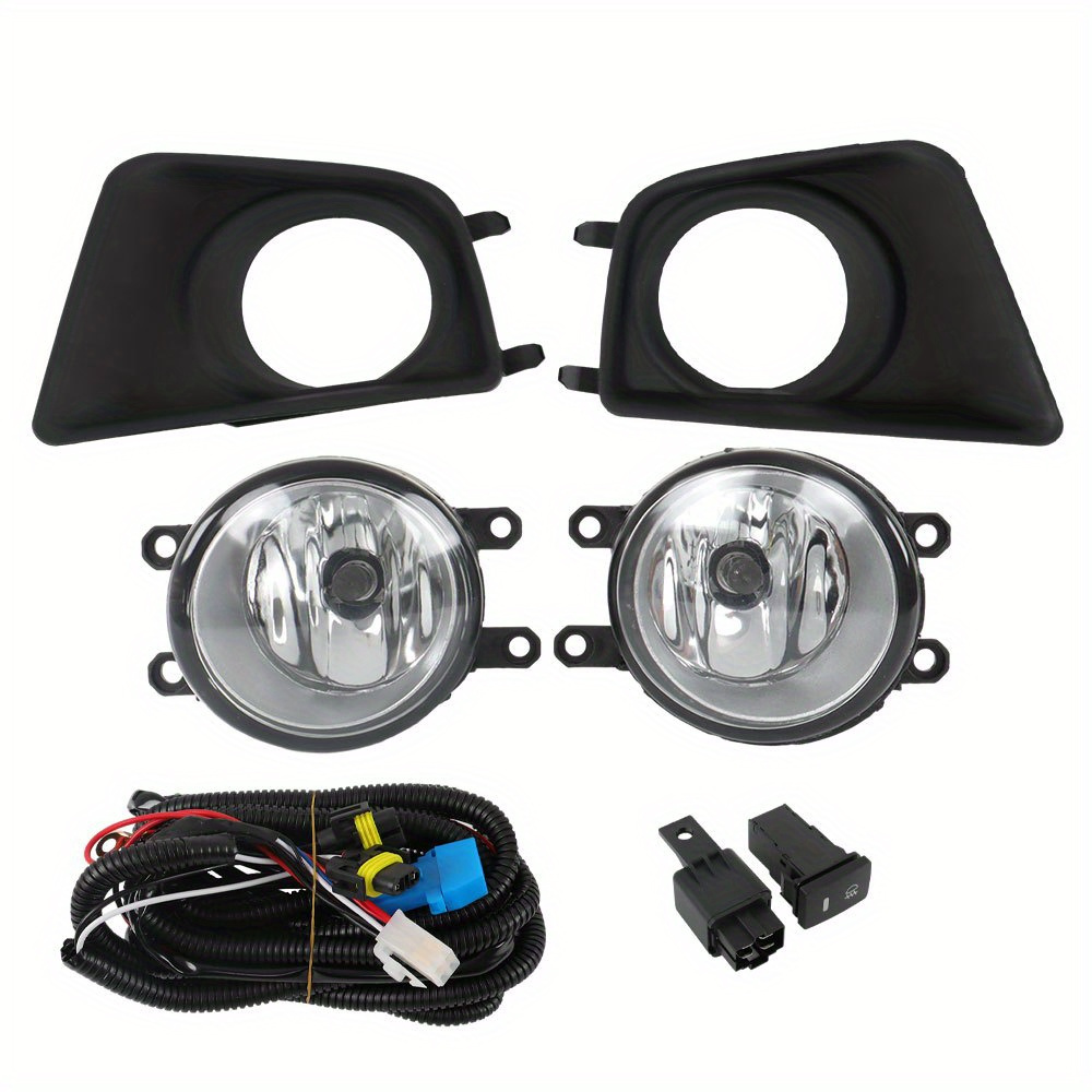 

1 Pair Fog Light With Wiring Harness Switch Side Replacement For 2012-2015 Tacoma