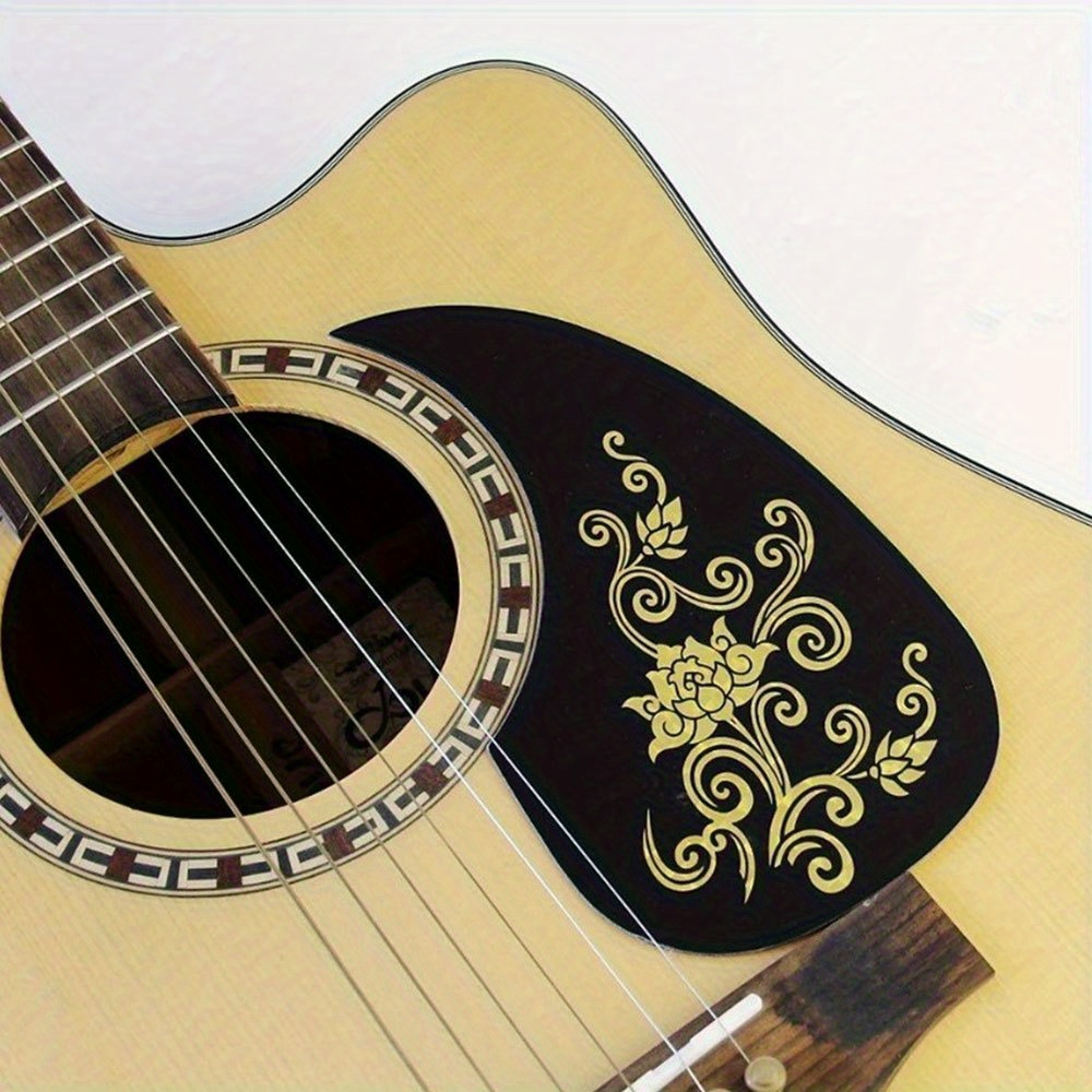 

Elegant Laser-printed Guitar Pickguard For 40/41" Acoustic & Classical Guitars - , Protection