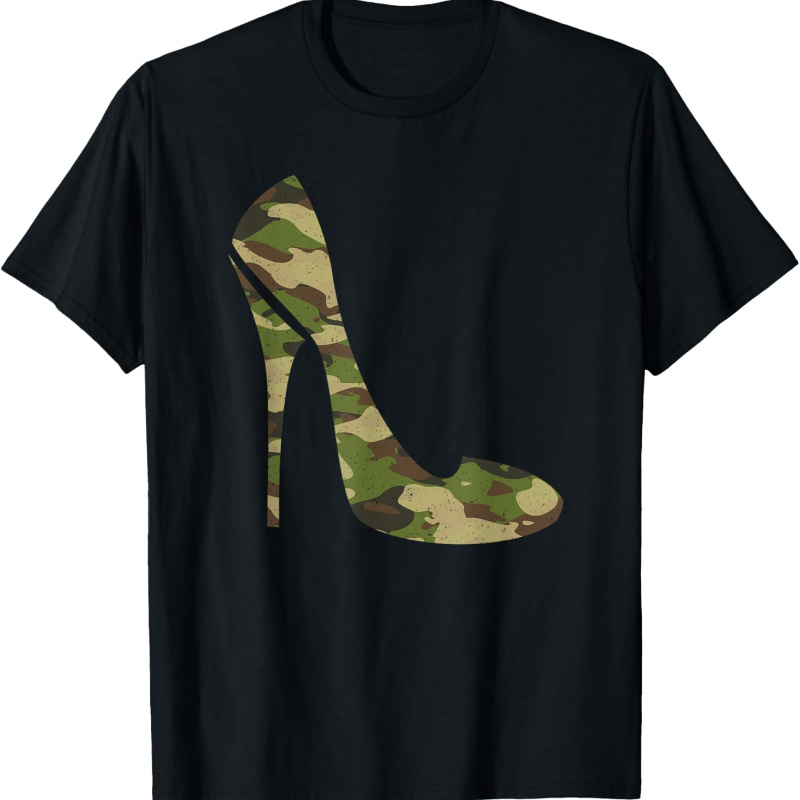 

Cool Camouflage Art For Women Girl Camo Clothes Costume Camo T-shirt