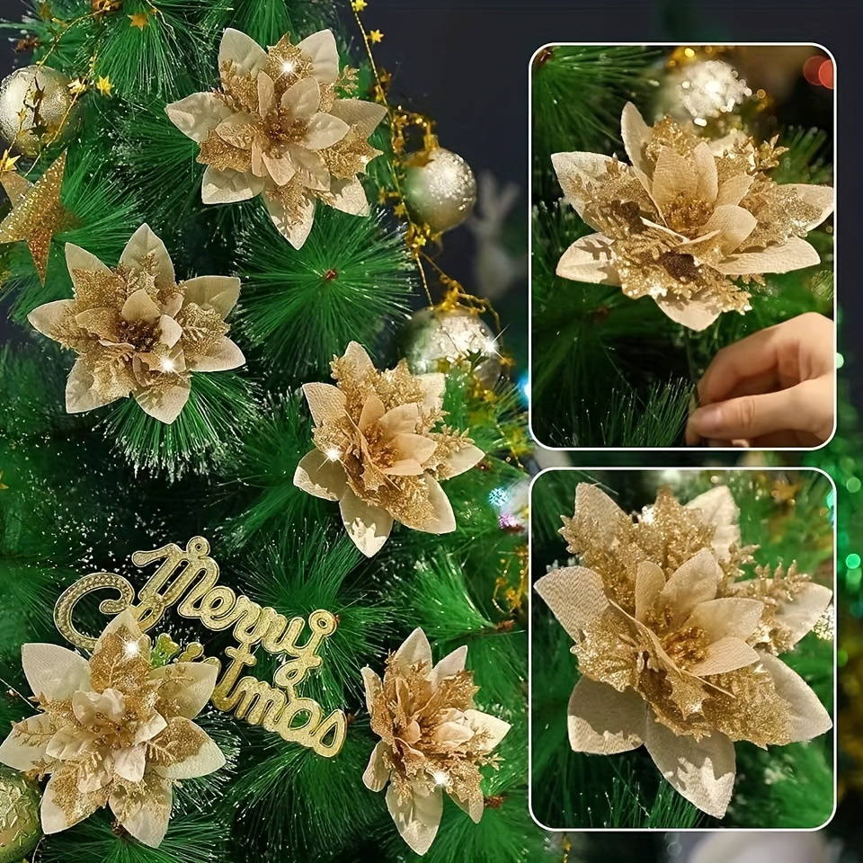 

36pcs/12set Christmas - 5.51" Ornaments & For Diy Decor, For & New Decorations Decorations