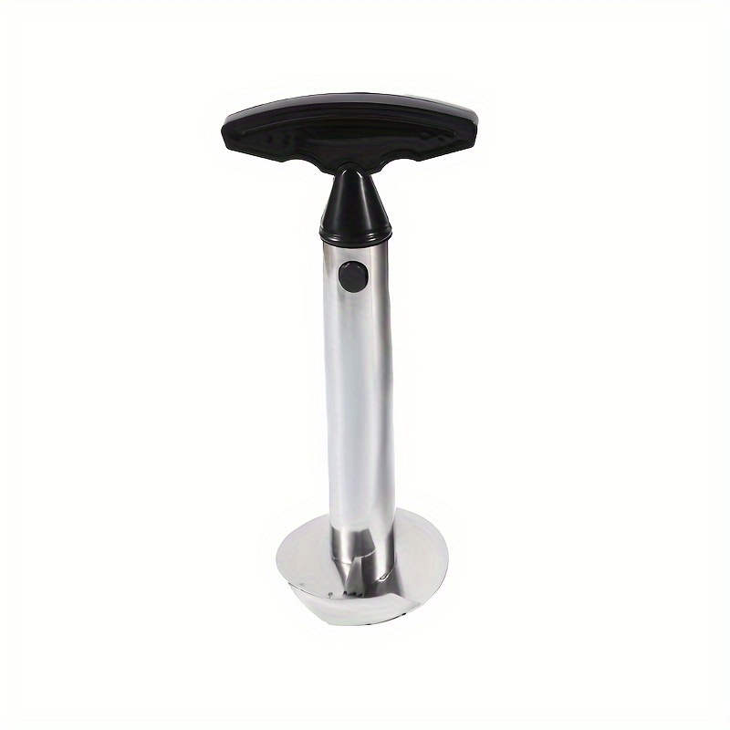 1pc Descorazonador y Cortador de Piña de Acero Inoxidable - Corte, Pelado y Extracción del Núcleo sin Esfuerzo con Cuchillas Afiladas, Mango Ergonómico - Herramienta de Cocina Segura para Frutas Frescas, Ensaladas, Batidos, Ingrediente de Batido | Descorazonador Eficiente | Material Seguro para Alimentos, Removedor de Núcleos de Piña