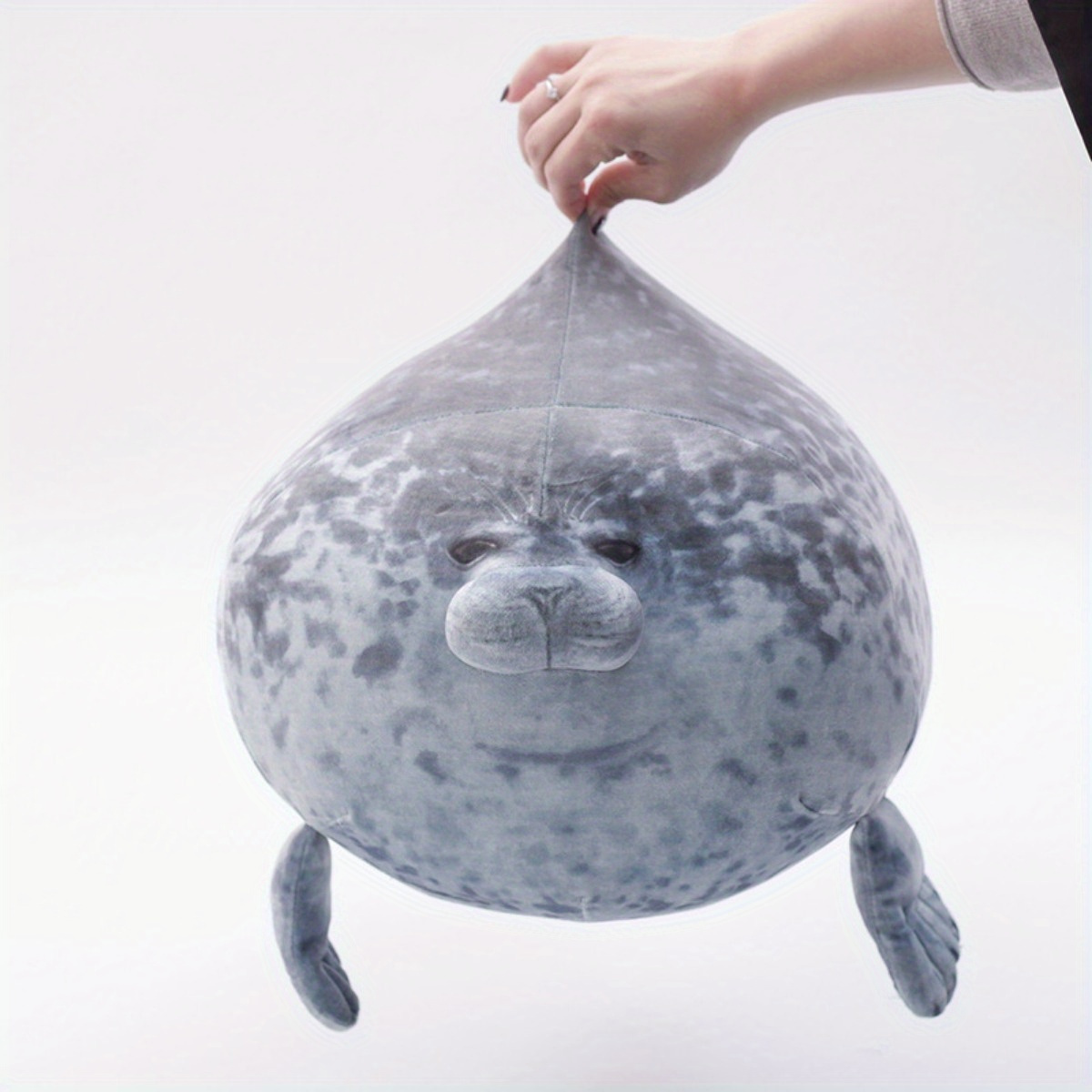 

Soft Chubby Seal Plush Toy - Adorable Marine Animal Pillow, Ideal For Room Decoration & Like Birthdays, Valentine's Day, Christmas - Sizes 7.8", 12", 15