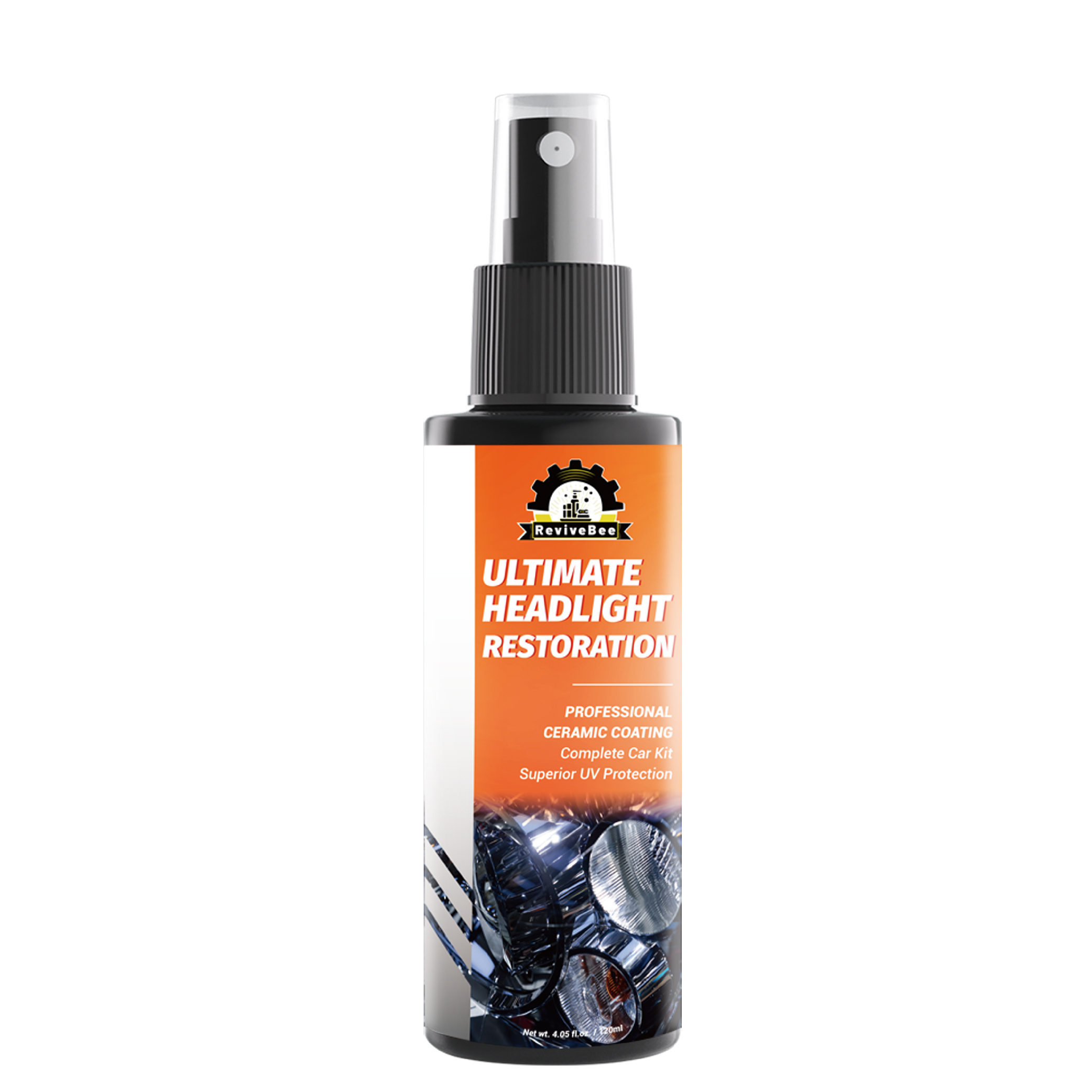 Car Headlight Restoration, Universal Headlight Restoration Kit - Removes Yellowing And Scratches, Restores - Car Headlight Lens Polisher And Cleaning Solution, Suitable For All Vehicle Types