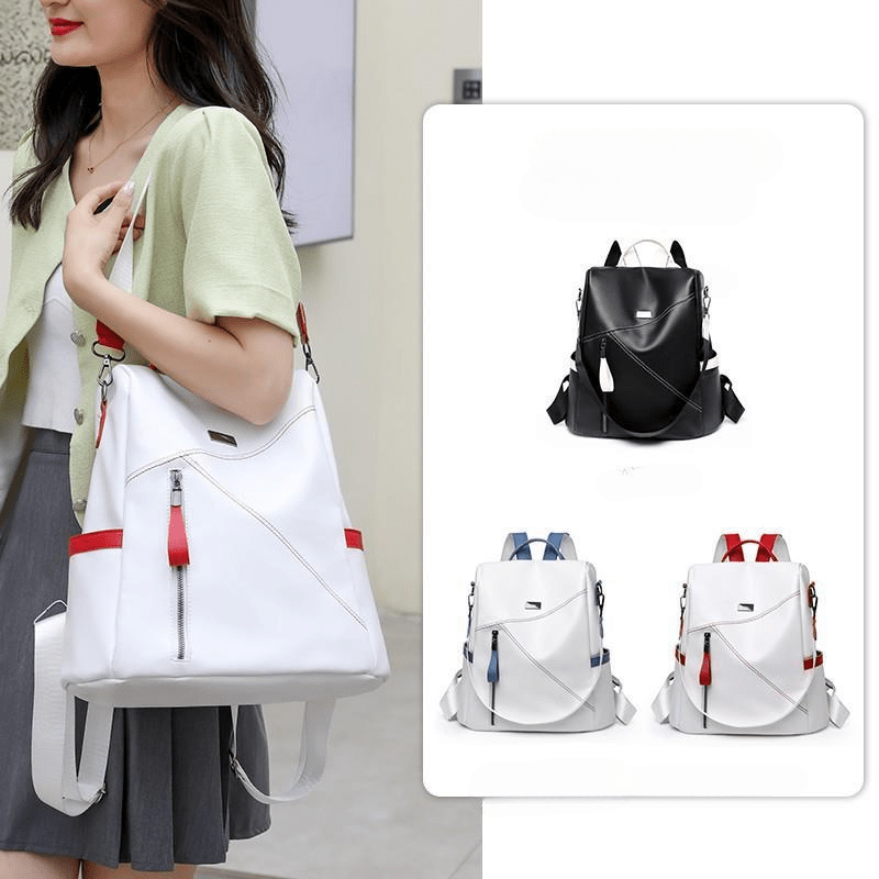 

Soft Women's Backpack With Anti-theft Back Zipper, Summer New Casual Backpack For Women