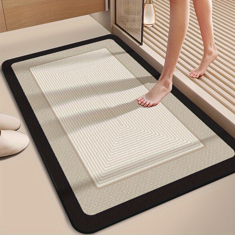 

[customer ] Luxury Quick-dry Absorbent Bath Mat - Non-slip, Easy Clean Mud Rug For Home Decor