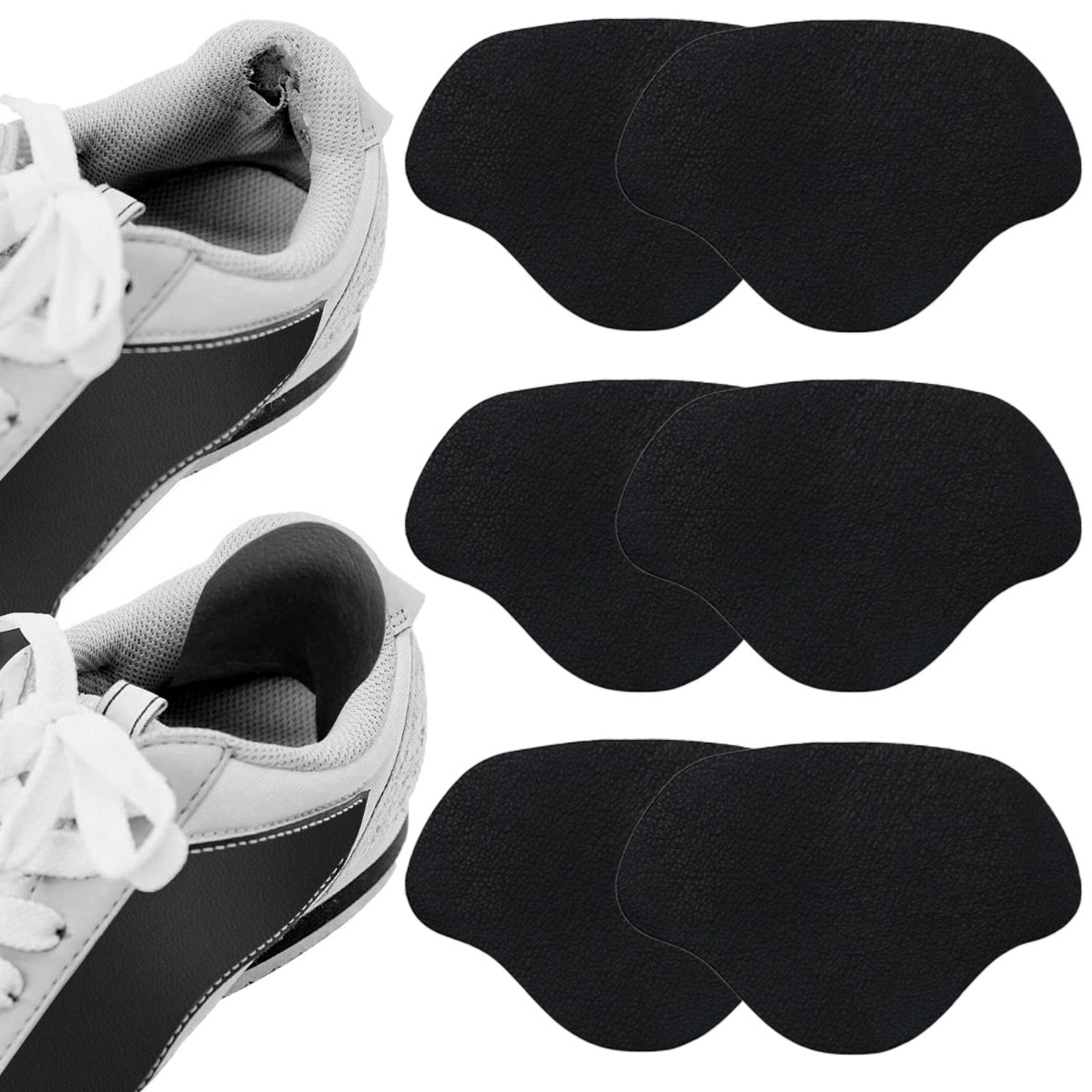 

Shoe Heel Protector Patches - 6/12pcs Self-adhesive Heel Savers For Sneakers & Dress Shoes