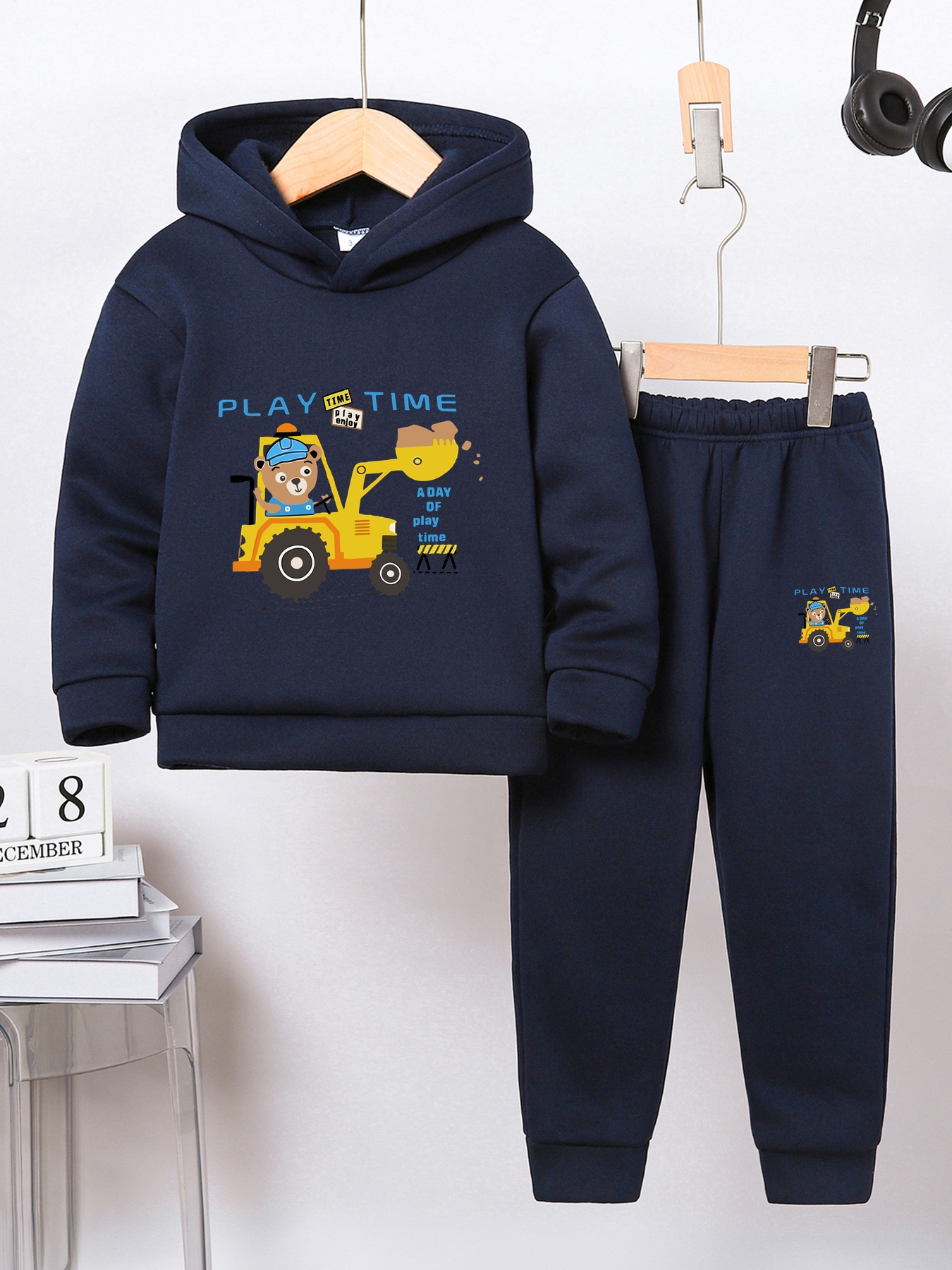 Acheter Ensemble De Vêtements De Maison à Manches Longues Pour Garçons, 2 Pièces, Imprimé De Dinosaure
